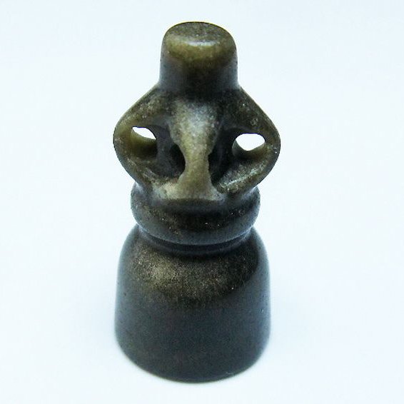 密教法具 ゴールデン キャッツアイ オブシディアン[T142-2482]