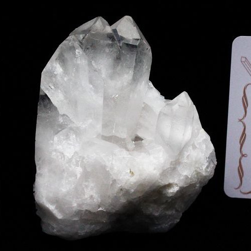 レムリアンシード 水晶 クラスター ミナスジェライス州コリント産 ※証明書付き[T143-2283]