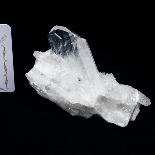 レムリアンシード 水晶 クラスター ミナスジェライス州コリント産 ※証明書付き[T143-2302]