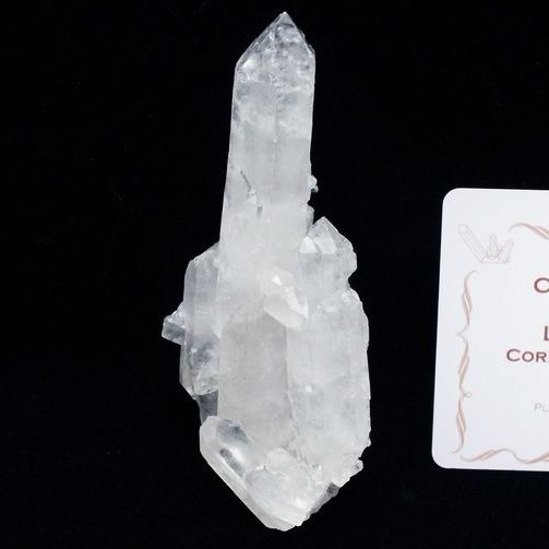 レムリアンシード 水晶 クラスター ミナスジェライス州コリント産 ※証明書付き[T143-2305]