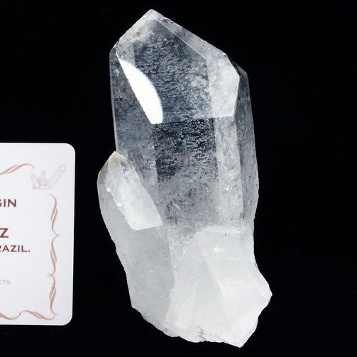 レムリアンシード 水晶 クラスター ミナスジェライス州コリント産 ※証明書付き[T143-2327]