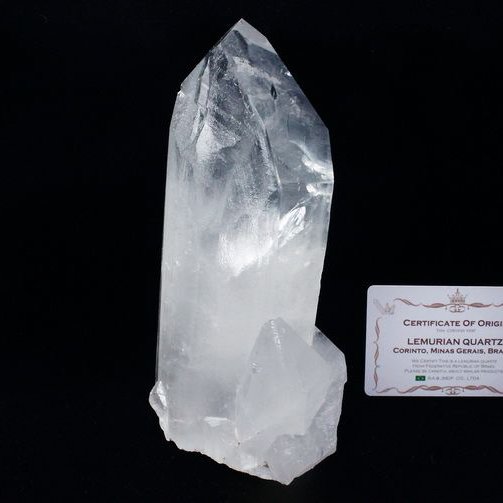 1.1Kgレムリアンシード 水晶 クラスター ミナスジェライス州コリント産 ※証明書付き[T143-2337]