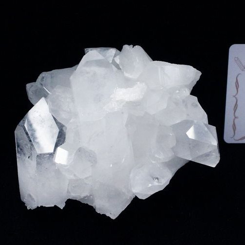 レムリアンシード 水晶 クラスター ミナスジェライス州コリント産 ※証明書付き[T143-2343]