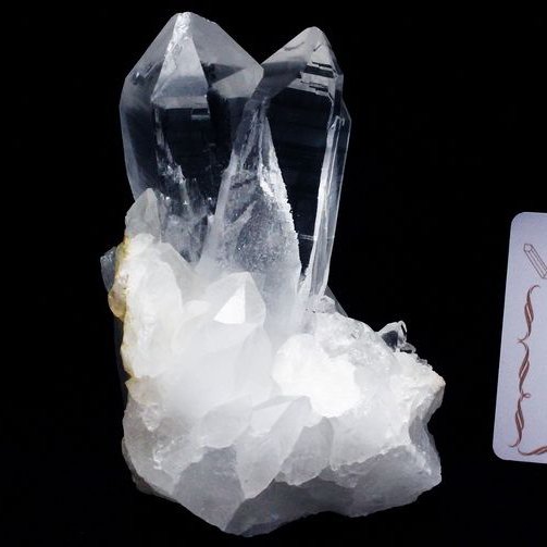 レムリアンシード 水晶 クラスター ミナスジェライス州コリント産 ※証明書付き[T143-2353]