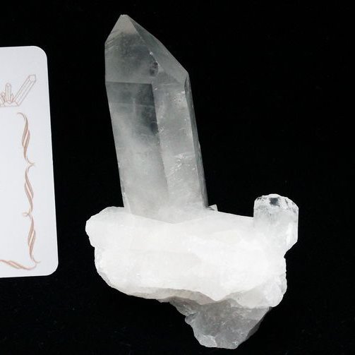 レムリアンシード 水晶 クラスター ミナスジェライス州コリント産 ※証明書付き[T143-2370]