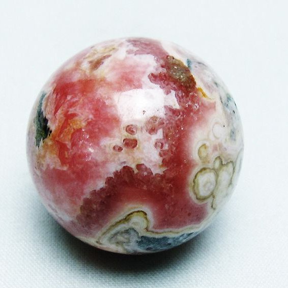 インカローズ(ロードクロサイト)丸玉 36mm [T145-1718]