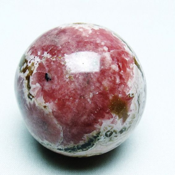 インカローズ(ロードクロサイト)丸玉 52mm [T145-1746]