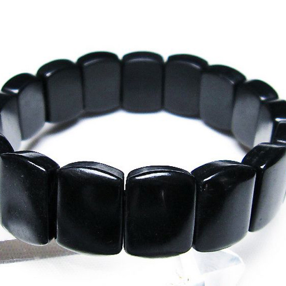 シュンガイト バングル[T147-2928]