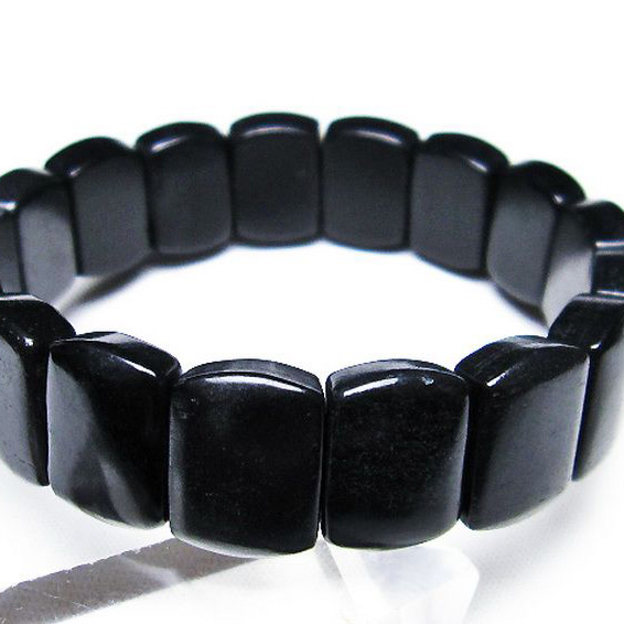 シュンガイト バングル[T147-2944]