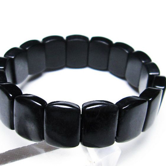 シュンガイト バングル[T147-2957]