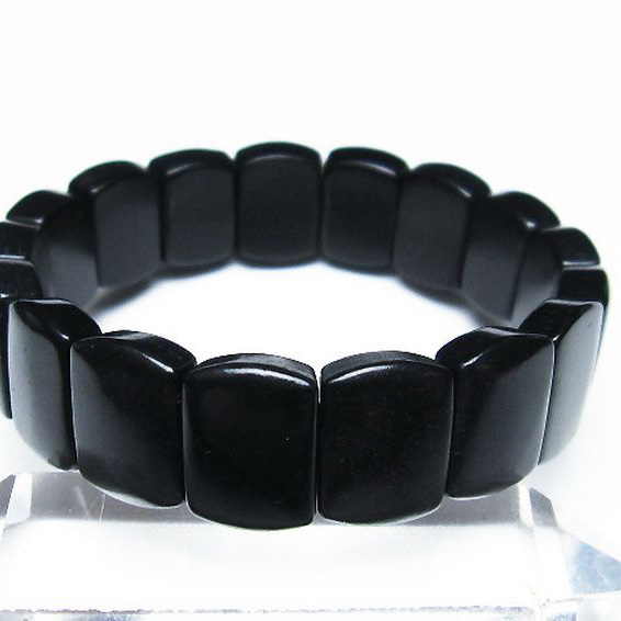 シュンガイト バングル[T147-3013]