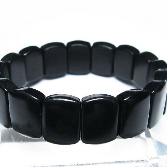 シュンガイト バングル[T147-3038]