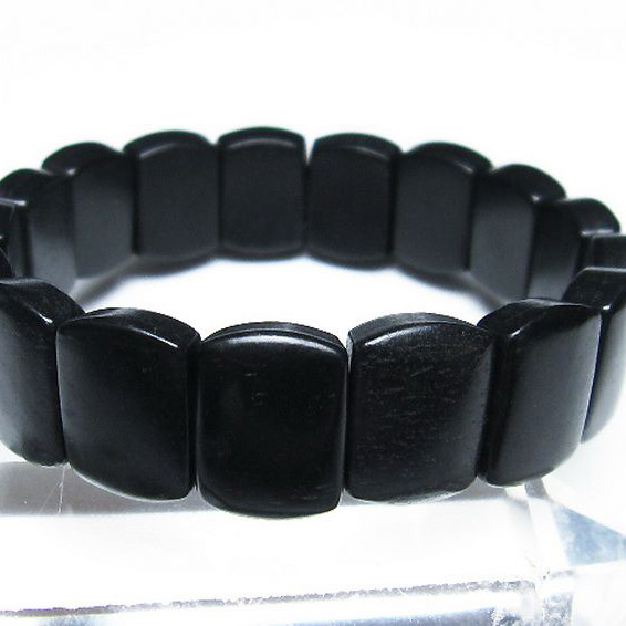 シュンガイト バングル[T147-3047]