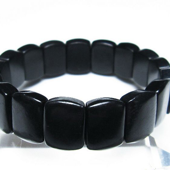 シュンガイト バングル[T147-3063]