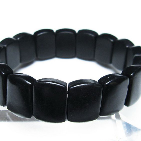 シュンガイト バングル[T147-3083]