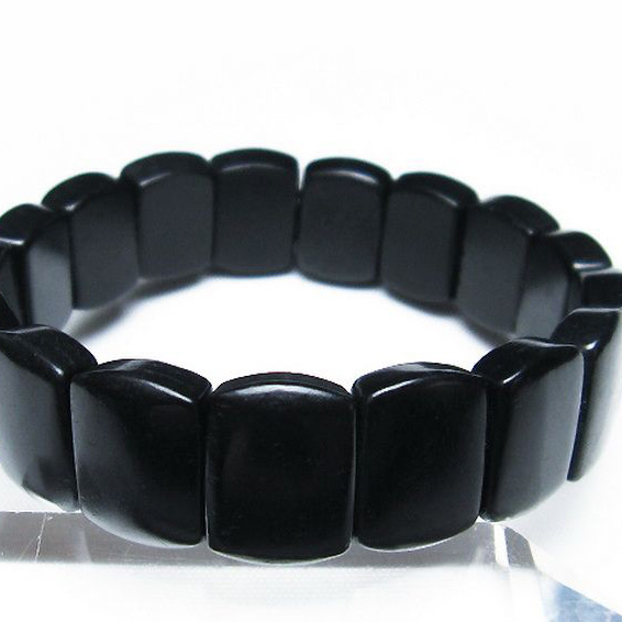 シュンガイト バングル[T147-3088]