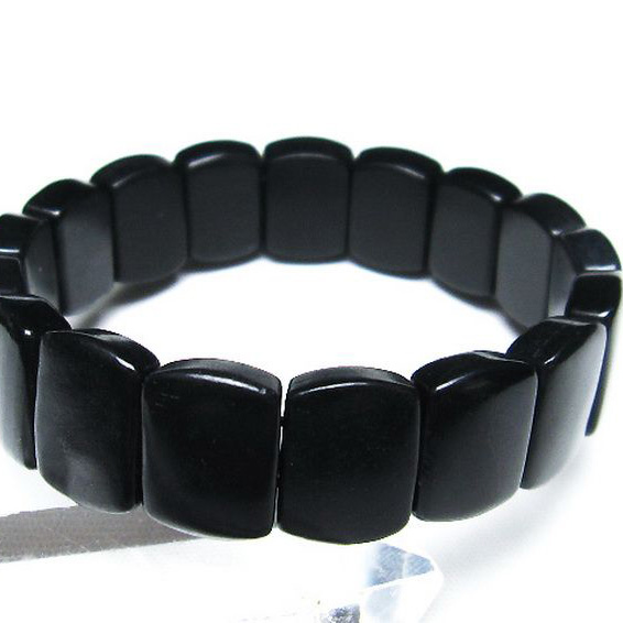 シュンガイト バングル[T147-3105]