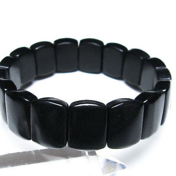 シュンガイト バングル[T147-3112]