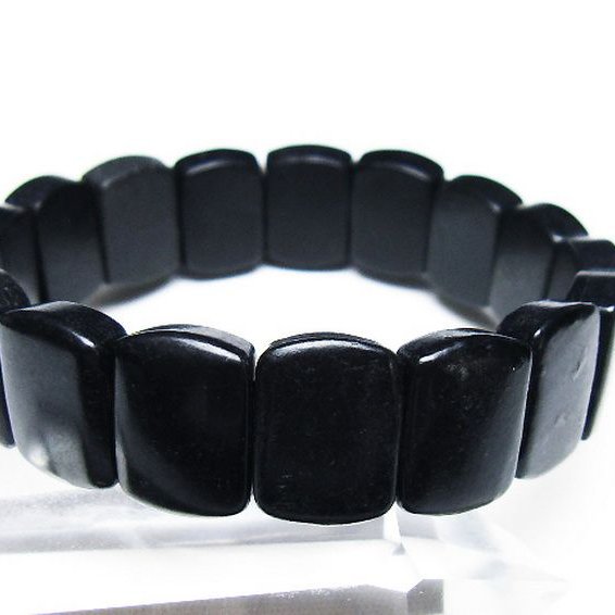 シュンガイト バングル[T147-3528]