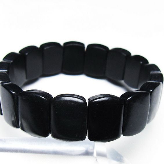 シュンガイト バングル[T147-3664]