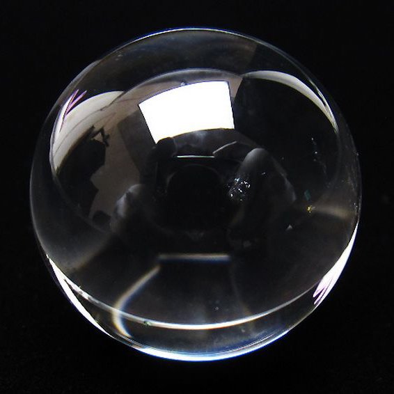 Aクラス水晶丸玉 24mm [T151-2152]