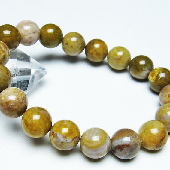 オーシャンジャスパー ブレスレット 12mm [T153-3237]