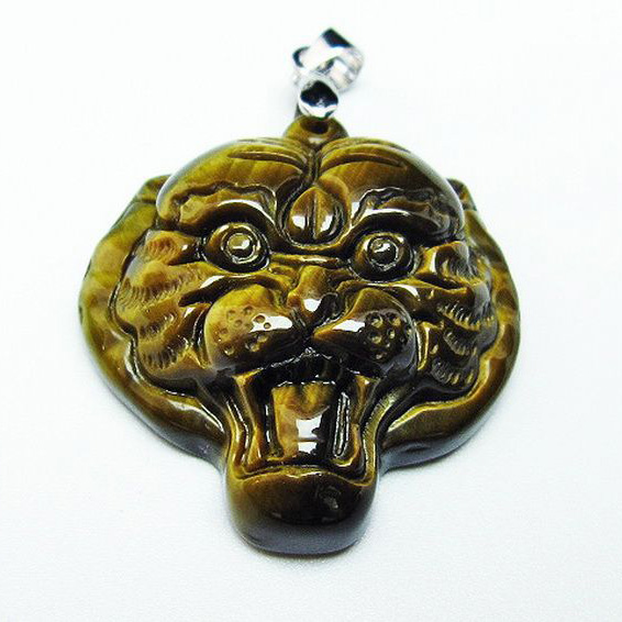 タイガーアイトラペンダント[T157-2744]