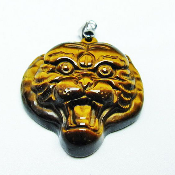 タイガーアイトラペンダント[T157-2750]