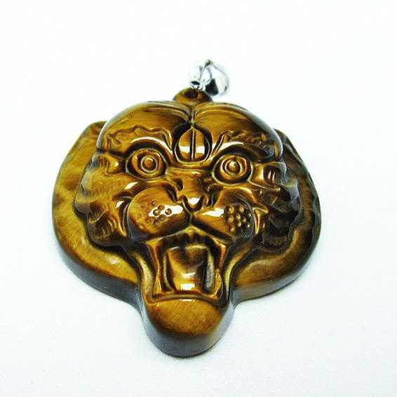 タイガーアイトラペンダント[T157-2754]