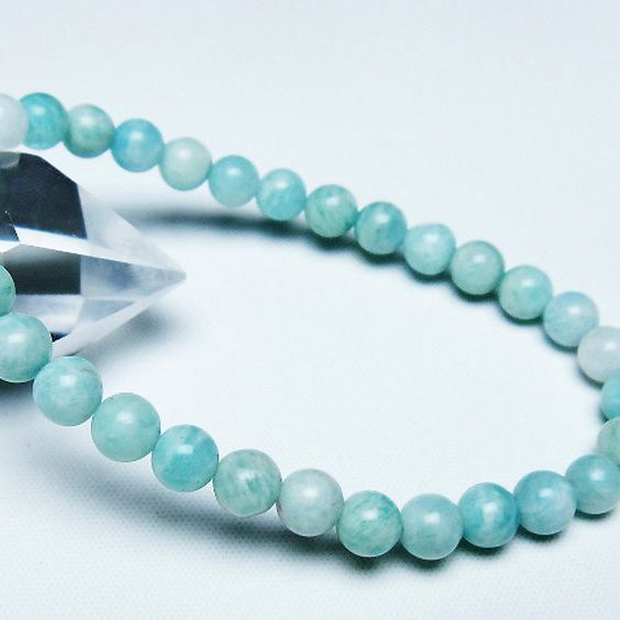 アマゾナイトブレスレット 6mm [T161-11688]