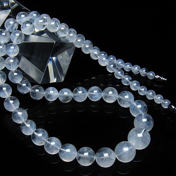 エンジェルラダークォーツ ネックレス 6mm [T162-541]