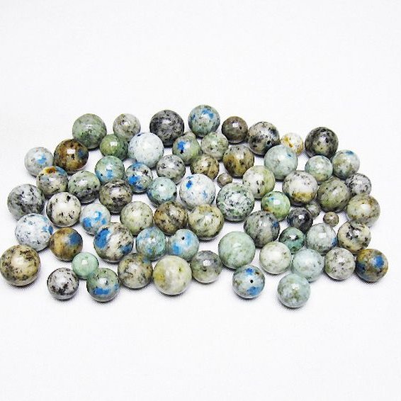 K2ストーン アズライト イン グラナイト さざれ 7mm [t166-2108]