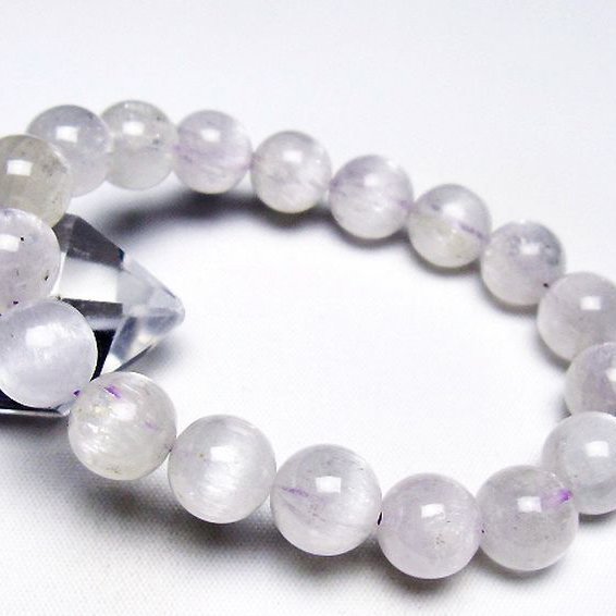 クンツァイトブレスレット 11mm [t17-6788]