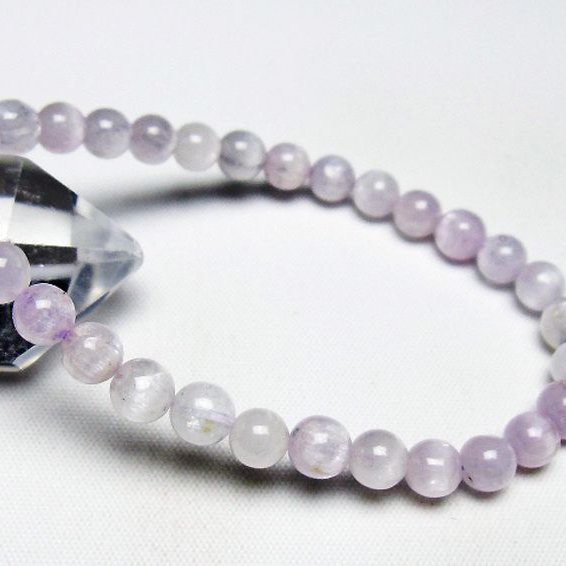 クンツァイトブレスレット 6mm [t17-6811]