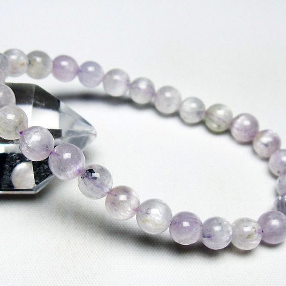 クンツァイトブレスレット 6mm [t17-6851]