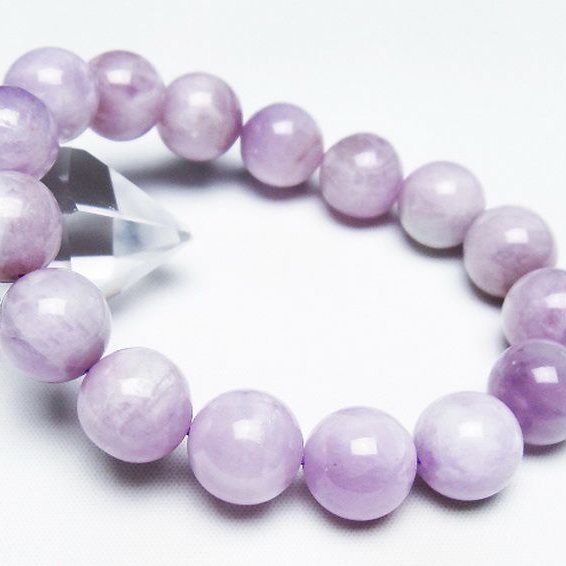 クンツァイトブレスレット 13mm [T17-6968]