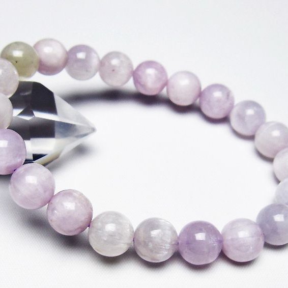 クンツァイトブレスレット 10mm [t17-7095]