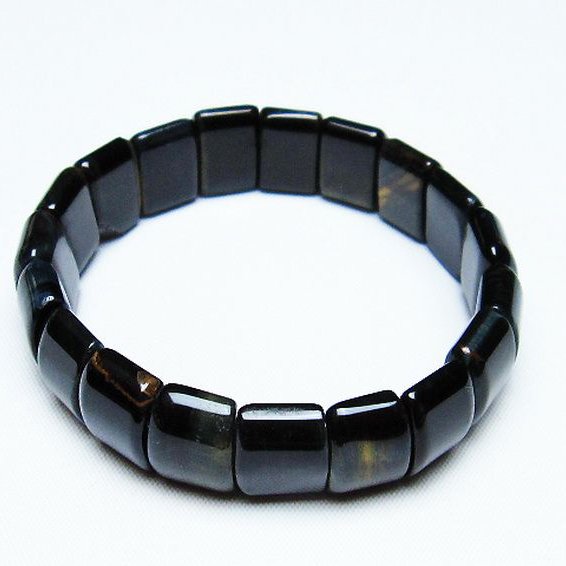 ブルータイガーアイ※青虎目石バングル[T173-4829]