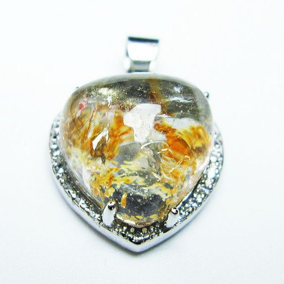 ガーデン水晶 ペンダント[T175-1730]