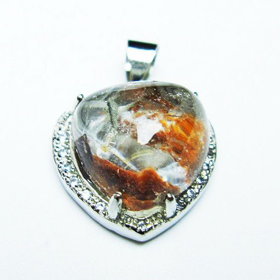 ガーデン水晶 ペンダント[T175-1734]