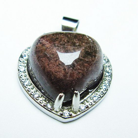 ガーデン水晶 ペンダント[T175-1738]