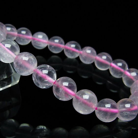 パワーストーン 天然石 ピンクメタモルフォーゼスブレスレット9mm[T178-3535]