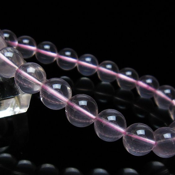 パワーストーン 天然石 スターローズクォーツ ブレスレット 9mm [T178-3984]