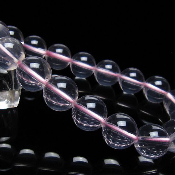 パワーストーン 天然石 スターローズクォーツ ブレスレット 11mm [T178-4036]