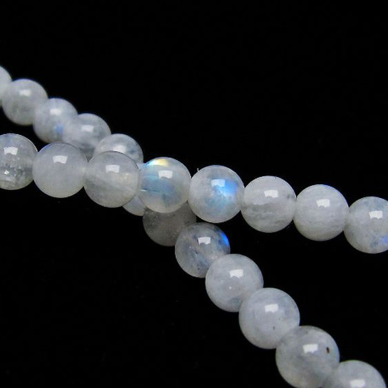 ムーンストーンブレスレット5mm[T18-9160]