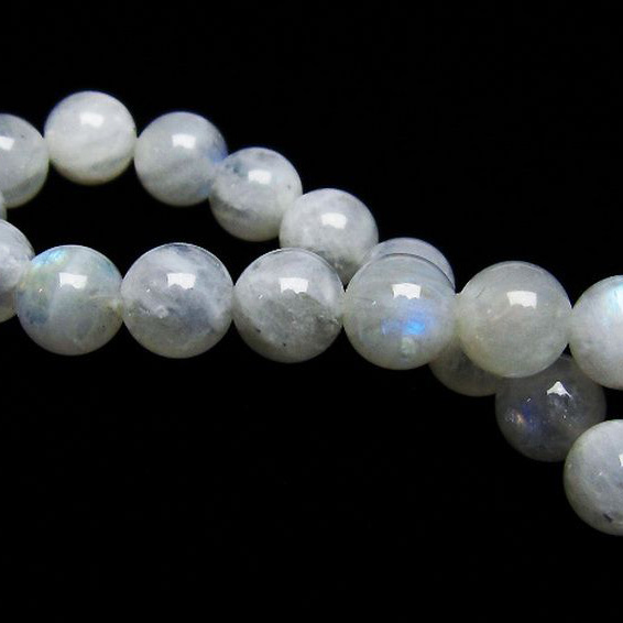 パワーストーン 天然石 ムーンストーンブレスレット8mm[T18-9402]