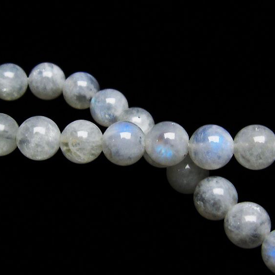 パワーストーン 天然石 ムーンストーンブレスレット8mm[T18-9410]