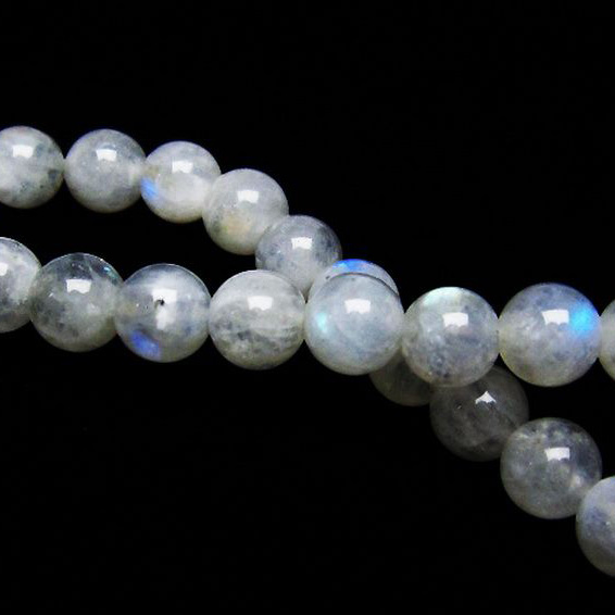 パワーストーン 天然石 ムーンストーンブレスレット7mm[T18-9415]