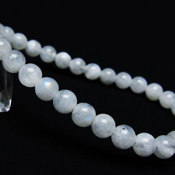 ムーンストーンブレスレット 6mm [T18-9495]