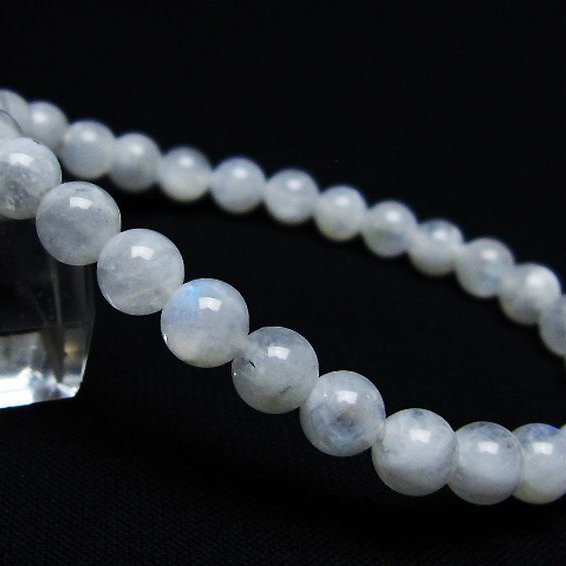 ムーンストーンブレスレット 6mm [T18-9502]